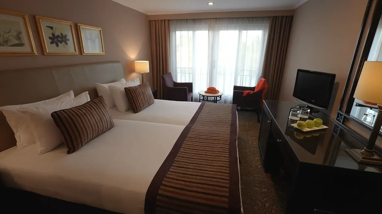 Cabin aboard the JAZ Crown Prince Nile Cruise Nile cruise